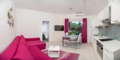 Kuhinja ili čajna kuhinja u objektu The Beach Apartments
