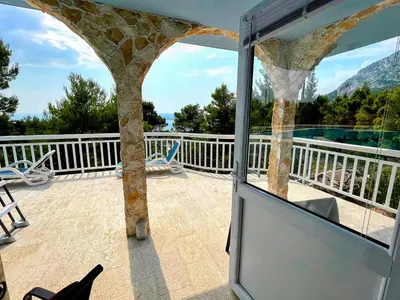 Balkon ili terasa u objektu Villa Art