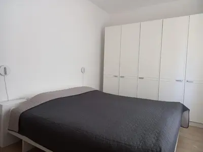 Krevet ili kreveti u jedinici u objektu Podstrana Sea View Apartments