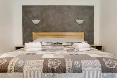 Krevet ili kreveti u jedinici u objektu Luxury apartment Lara shared pool