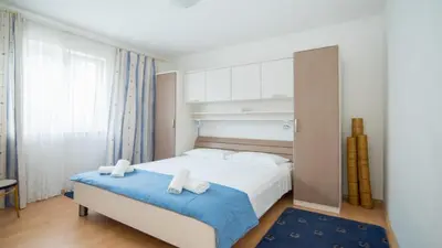 Krevet ili kreveti u jedinici u objektu Apartments Ana & Bogdan