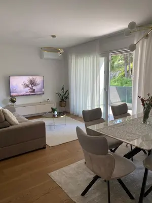 TV i/ili zabavni centar u objektu Apartment Verde