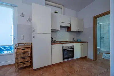 Kuhinja ili čajna kuhinja u objektu Apartments Ena