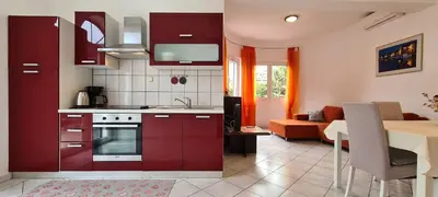 Kuhinja ili čajna kuhinja u objektu Apartment Nikola