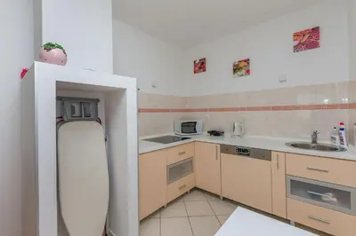 Kuhinja ili čajna kuhinja u objektu Apartments Cetina