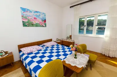 Krevet ili kreveti u jedinici u objektu Apartments Franka