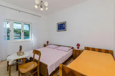 Krevet ili kreveti u jedinici u objektu Apartments Franka