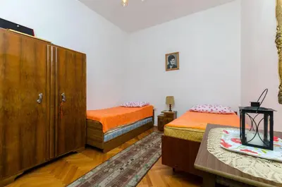Krevet ili kreveti u jedinici u objektu Apartments Franka