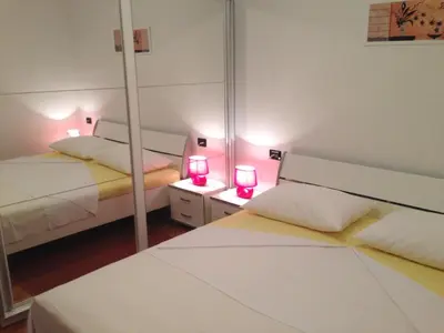 Krevet ili kreveti u jedinici u objektu Kristian Apartments