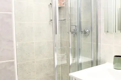 Kupaonica u objektu Lavica Mare Retreat - Modern Apartment near Le Meridien Podstrana