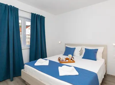 Krevet ili kreveti u jedinici u objektu Apartment Kurte