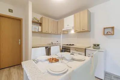 Kuhinja ili čajna kuhinja u objektu Apartments Silva