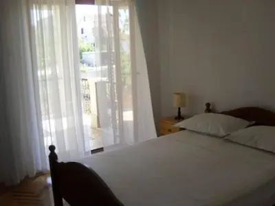 Krevet ili kreveti u jedinici u objektu Apartments White House - Two Bedroom Apartment with Balcony and Sea View 2