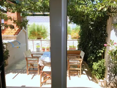 Balkon ili terasa u objektu Apartments Gracin - Superior One Bedroom Apartment with Terrace A2