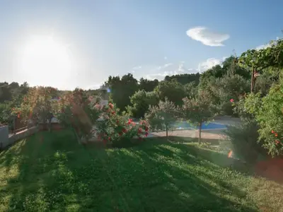 Vrt u objektu Three Bedroom Villa With Private Pool