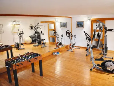 Fitness centar i/ili fitness sadržaji u objektu Blissful Bay Apartments Vrboska - Studio with Terrace