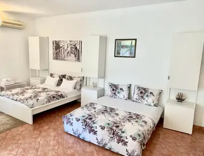 Krevet ili kreveti u jedinici u objektu Pansion Ivana studios