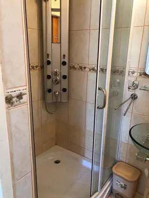 Kupaonica u objektu Apartments with beautifull view Peace and quiet
