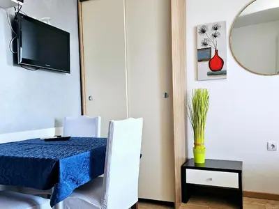 TV i/ili zabavni centar u objektu Apartments Casablanca