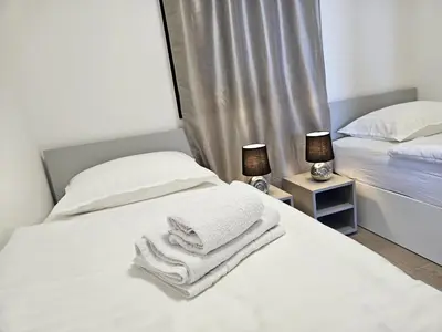 Krevet ili kreveti u jedinici u objektu Mala kuća Divna
