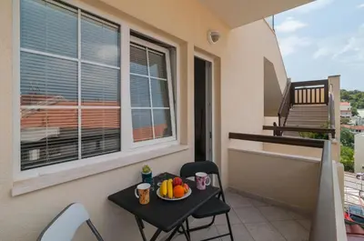 Balkon ili terasa u objektu Apartmani Molo Mare 2