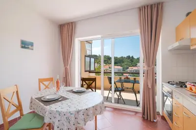 Kuhinja ili čajna kuhinja u objektu Apartmani Molo Mare 2