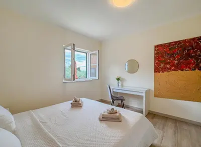Krevet ili kreveti u jedinici u objektu Villa Olive retreat