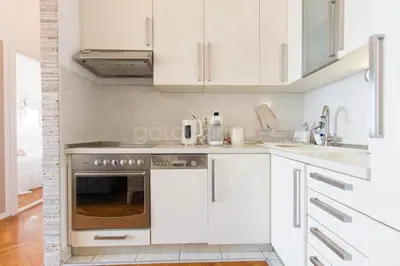 Kuhinja ili čajna kuhinja u objektu Seaview Apartment Karmel