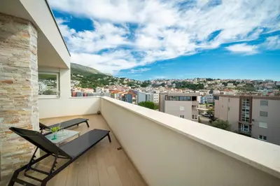 Balkon ili terasa u objektu Penthouse Nika