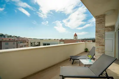 Balkon ili terasa u objektu Penthouse Nika