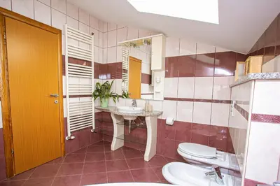 Kupaonica u objektu Apartment Beach