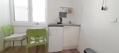 Kuhinja ili čajna kuhinja u objektu Studio Apt, Promajna, Makarska Rivijera