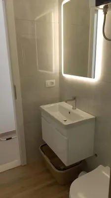 Kupaonica u objektu Seaview apartment Lukić