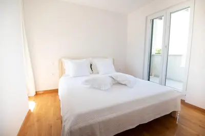 Krevet ili kreveti u jedinici u objektu Sunny apartment - by the sea