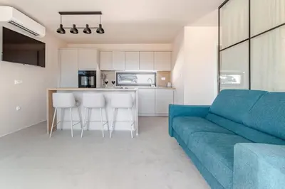Kuhinja ili čajna kuhinja u objektu Sea View House with Jacuzzi - Casa Bianca Brač