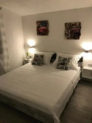 Krevet ili kreveti u jedinici u objektu Hvar Apartments Felix