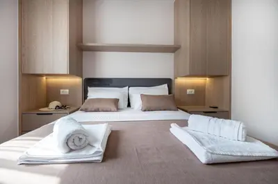 Krevet ili kreveti u jedinici u objektu Apartment LEO