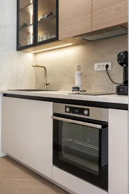 Kuhinja ili čajna kuhinja u objektu Apartment LEO