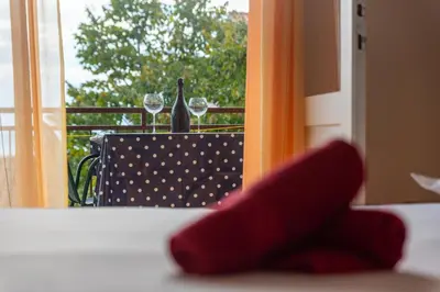 Krevet ili kreveti u jedinici u objektu Villa Tomislav