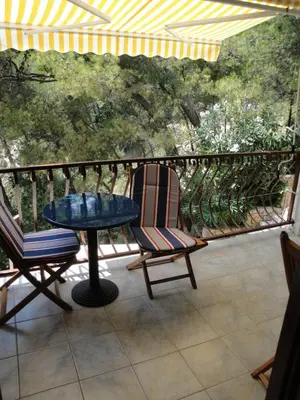 Balkon ili terasa u objektu Apartment Kordić