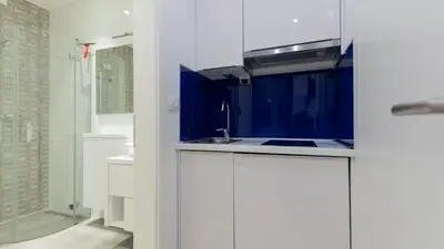 Kupaonica u objektu Studio Apartman Mia 1 - Omis by Villas Guide