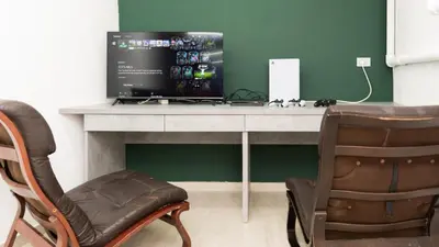 TV i/ili zabavni centar u objektu Apartman Mia 3 - Omis by Villas Guide
