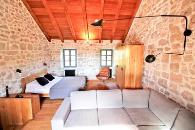 Krevet ili kreveti u jedinici u objektu Villa Kuk