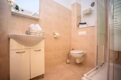 Kupaonica u objektu Villa Nicca