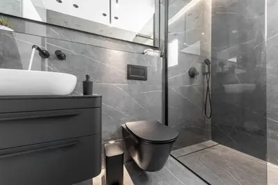 Kupaonica u objektu Luxury Apartment Luka