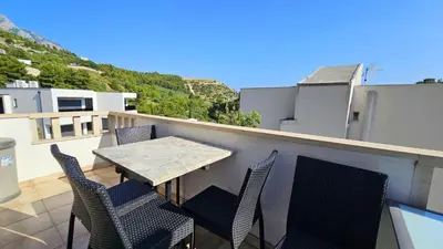 Pogled na planine ili pogled na planine iz apartmana