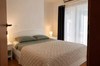 Krevet ili kreveti u jedinici u objektu Apartment Martin Makarska, close to the beach