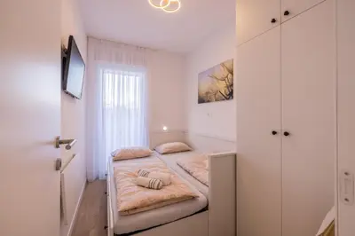 Krevet ili kreveti u jedinici u objektu Penthouse Alure