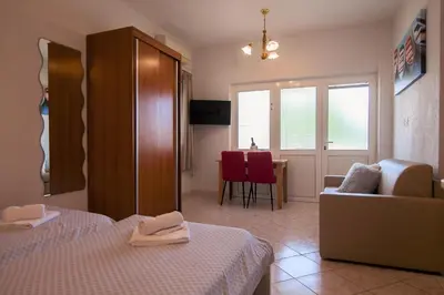 Krevet ili kreveti u jedinici u objektu Domus Apartments - Free Private Parking