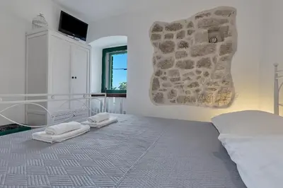 Krevet ili kreveti u jedinici u objektu Villa Luma - Makarska Exklusiv